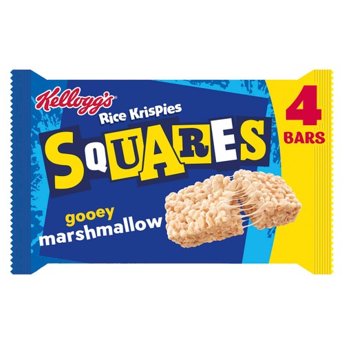 Kellogg's Rice Krispies Squares Marshmallow Snack Bars 
