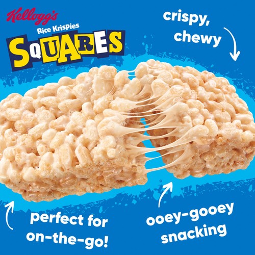 Kellogg's Rice Krispies Squares Marshmallow Snack Bars  thumbnail 2