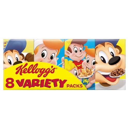 Kellogg's Variety Pack Breakfast Cereal 8x30g