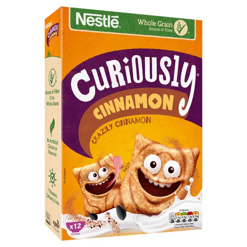 Nestle Curiously Cinnamon Cereal 375g thumbnail 2