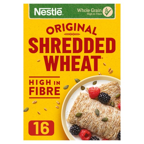 Nestle Shredded Wheat Original Cereal 16 Biscuits 360g