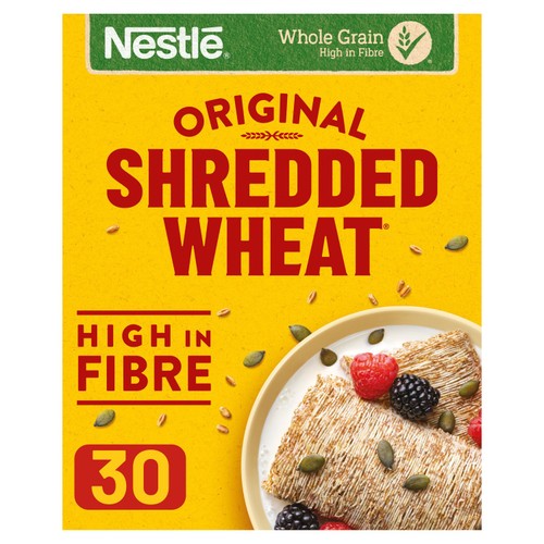 Nestle Shredded Wheat Original Cereal 30 Biscuits 675g