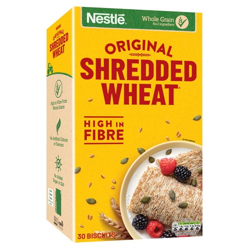 Nestle Shredded Wheat Original Cereal 30 Biscuits 675g thumbnail 3