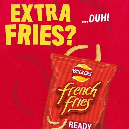 Walkers French Fries Variety Multipack Snacks Crisps 6 x 18g thumbnail 2