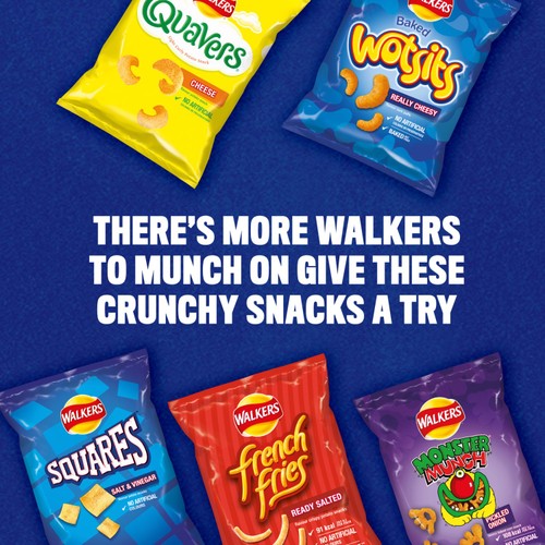 Walkers Wotsits Really Cheesy Multipack Snacks Crisps 6 x 16.5g thumbnail 3