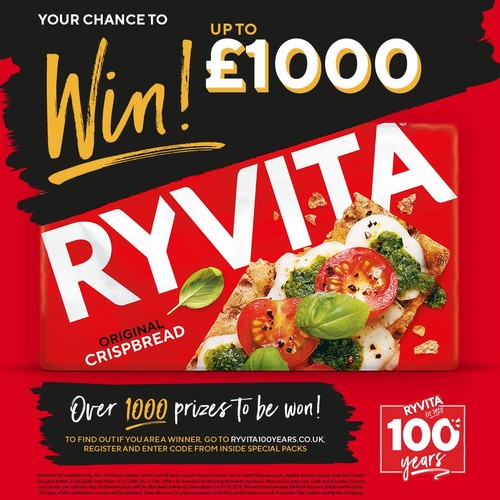 Ryvita Original Crispbread Crackers  thumbnail 2