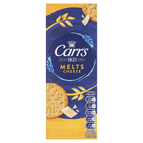 Carr's Melts Cheese Crackers