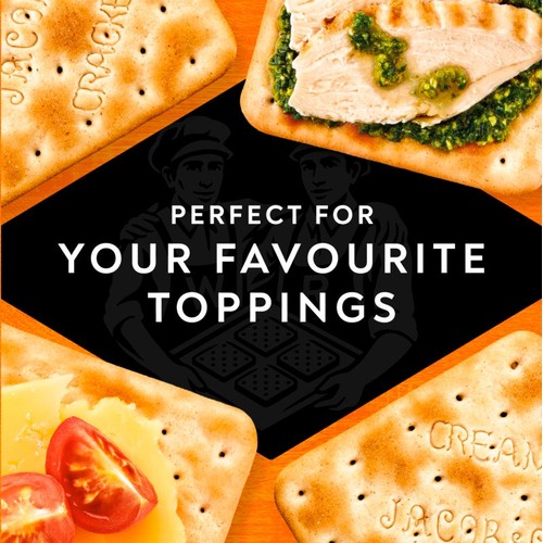 Jacob's Original Cream Crackers  thumbnail 3