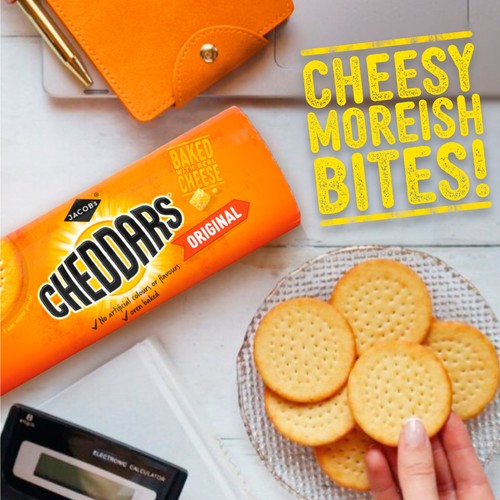 Jacob's Baked Cheddars Cheese Crackers thumbnail 4