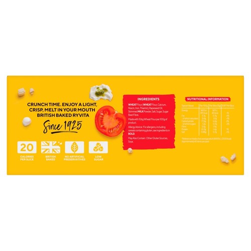 Ryvita Crackerbread Original Crackers thumbnail 3