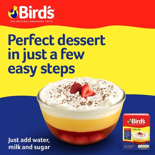 Bird's Strawberry Trifle Flavour Mix thumbnail 3
