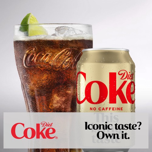 Diet Coke No Caffeine 8 x 330ml thumbnail 3