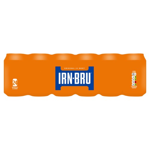 IRN-BRU Soft Drink Cans