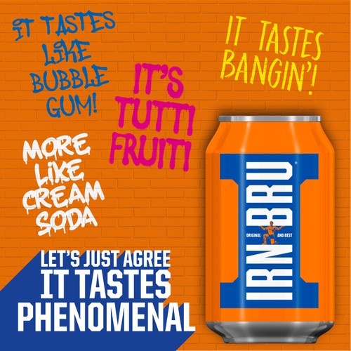 IRN-BRU Soft Drink Cans thumbnail 2