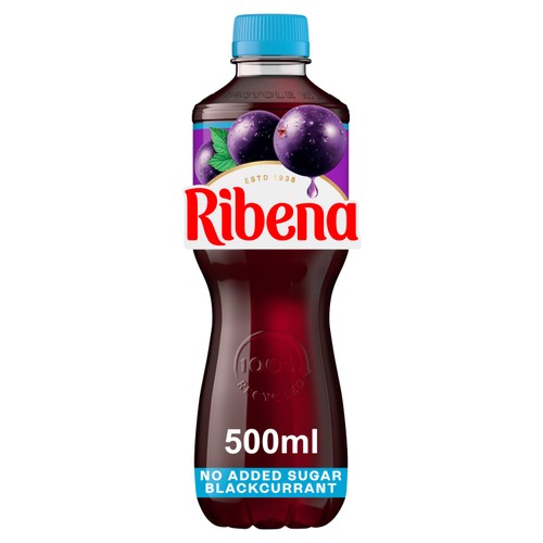 Ribena Blackcurrant Juice Drink No Added Sugar 500ml thumbnail 3
