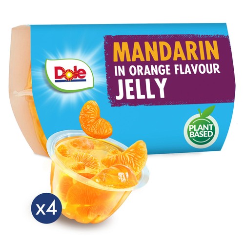 Dole Mandarins In Orange Jelly Fruits Snacks