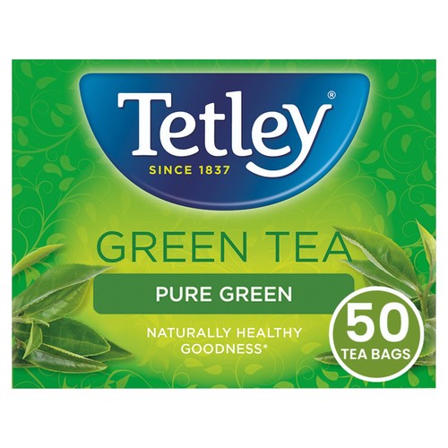 Tetley Pure Green Tea Bags 50s