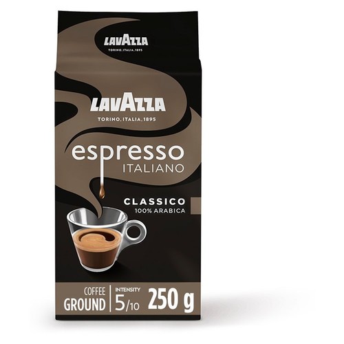Lavazza Caffe Espresso Ground Coffee   250g