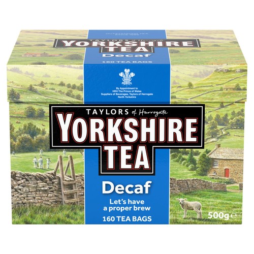 Decaffeinated Yorkshire Tea Bags 160PK thumbnail 2