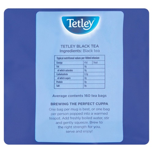 Tetley Tea Bags 160s thumbnail 2