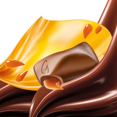 Galaxy Smooth Caramel & Milk Chocolate thumbnail 2