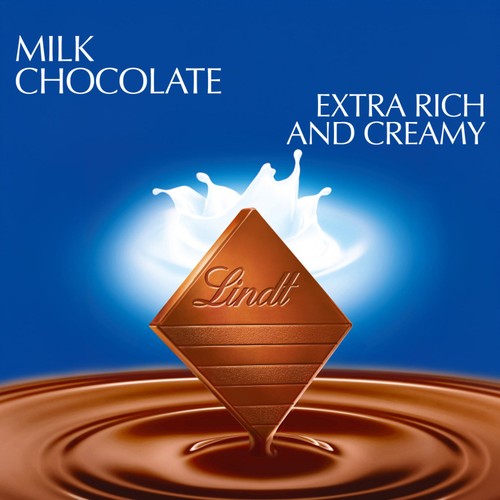 Lindt Excellence Milk Extra Creamy Chocolate Bar 100g thumbnail 3