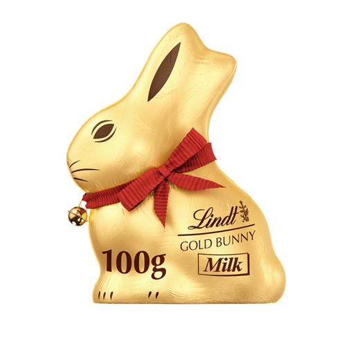 Lindt Gold Bunny Milk Chocolate Easter 100g thumbnail 2