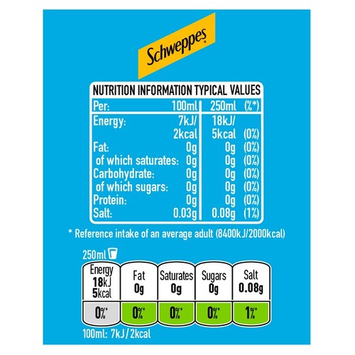 Schweppes Slimline Lemonade  thumbnail 2
