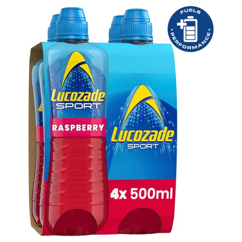 Lucozade Sport Drink Raspberry 4 Pack