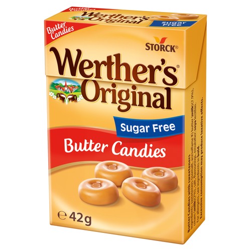 Werther's Original Sugar Free Butter Candies 42g thumbnail 2