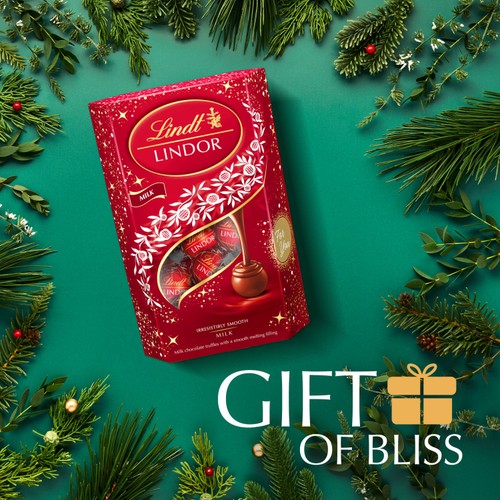Lindt Lindor Milk Chocolate Truffles Box 337g thumbnail 5