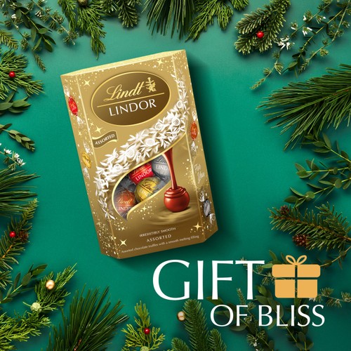 Lindt Lindor Assorted Chocolate Truffles Box 337g thumbnail 4