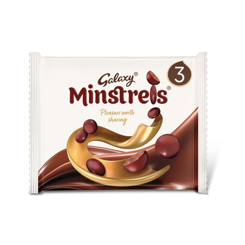 Galaxy Minstrels Milk Chocolate Buttons Bag Multipack  thumbnail 2