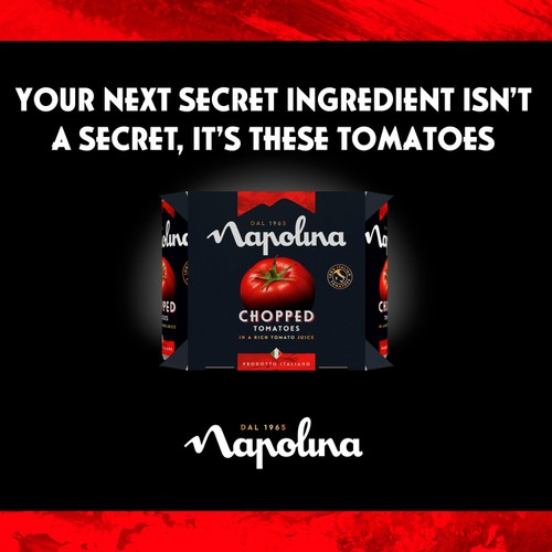 Napolina Chopped Tomatoes in a Rich Tomato Juice(4x400g) thumbnail 3