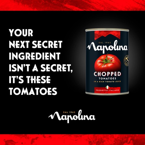 Napolina Chopped Tomatoes in a Rich Tomato Juice (400g) thumbnail 4