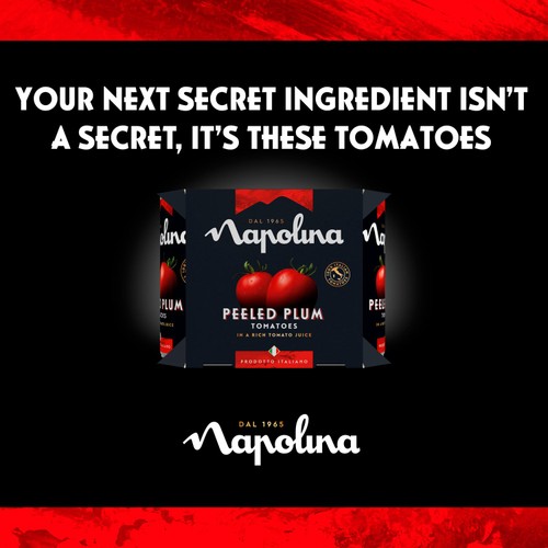 Napolina Peeled Plum Tomatoes in a Rich Tomato Juice (4x400g) thumbnail 4