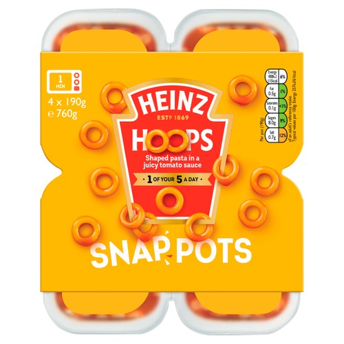 Heinz Spaghetti Hoops Snap Pots thumbnail 2