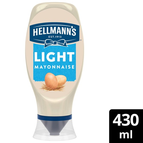 Hellmann's Light Squeezy Mayonnaise 430ml