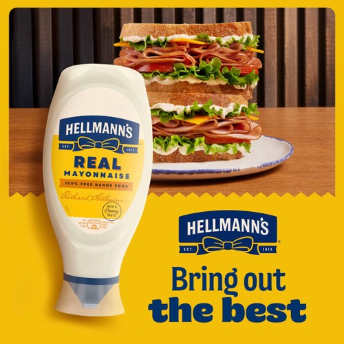 Hellmann's Real Squeezy Mayonnaise 750ml thumbnail 3