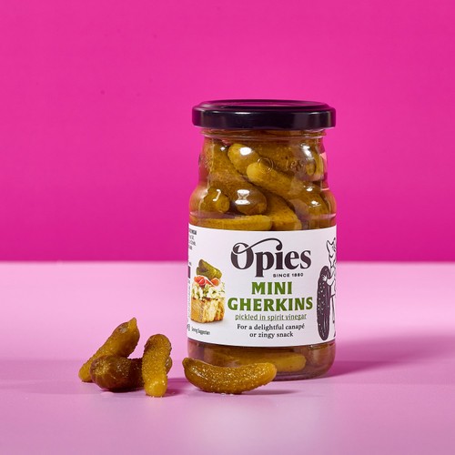 Opies Mini Gherkins (227g) thumbnail 5