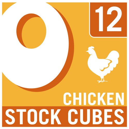 Oxo Chicken Stock 12 Cubes