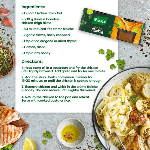 Knorr Chicken Stock Pot 4 Pack thumbnail 3