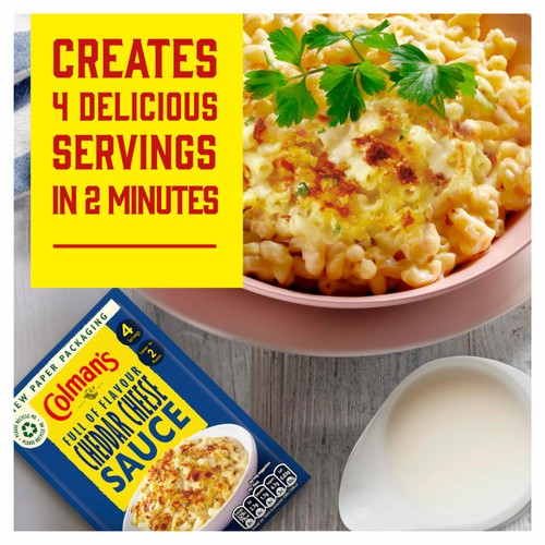 Colman's Cheddar Cheese Sauce Pouch thumbnail 2