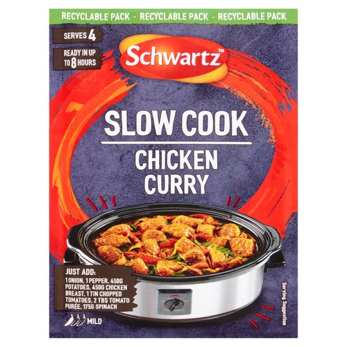 Schwartz Slow Cookers Chicken Curry Recipe Mix thumbnail 2