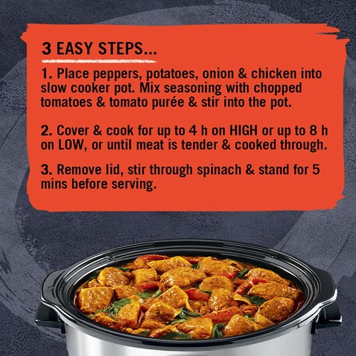 Schwartz Slow Cookers Chicken Curry Recipe Mix thumbnail 4