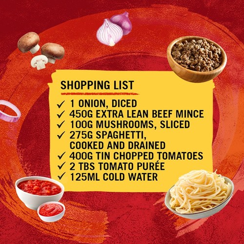 Schwartz Spaghetti Bolognese Recipe Mix thumbnail 2