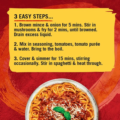 Schwartz Spaghetti Bolognese Recipe Mix thumbnail 3