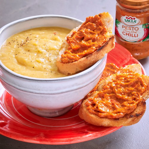 Sacla Fiery Chilli Pesto thumbnail 4
