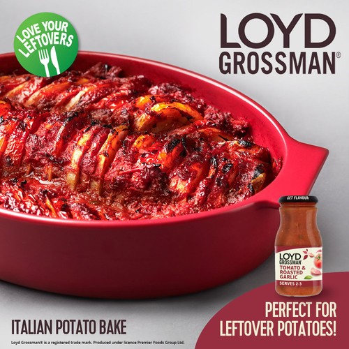 Loyd Grossman Tomato & Roasted Garlic Pasta Sauce 350g thumbnail 2