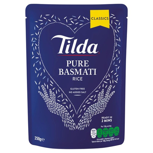 Tilda Microwave Pure Basmati Rice 250g thumbnail 2